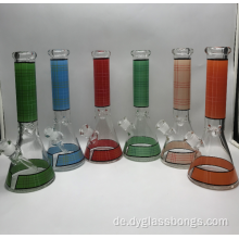 Einfache billige Glasbecher Bongs in 6 Farben